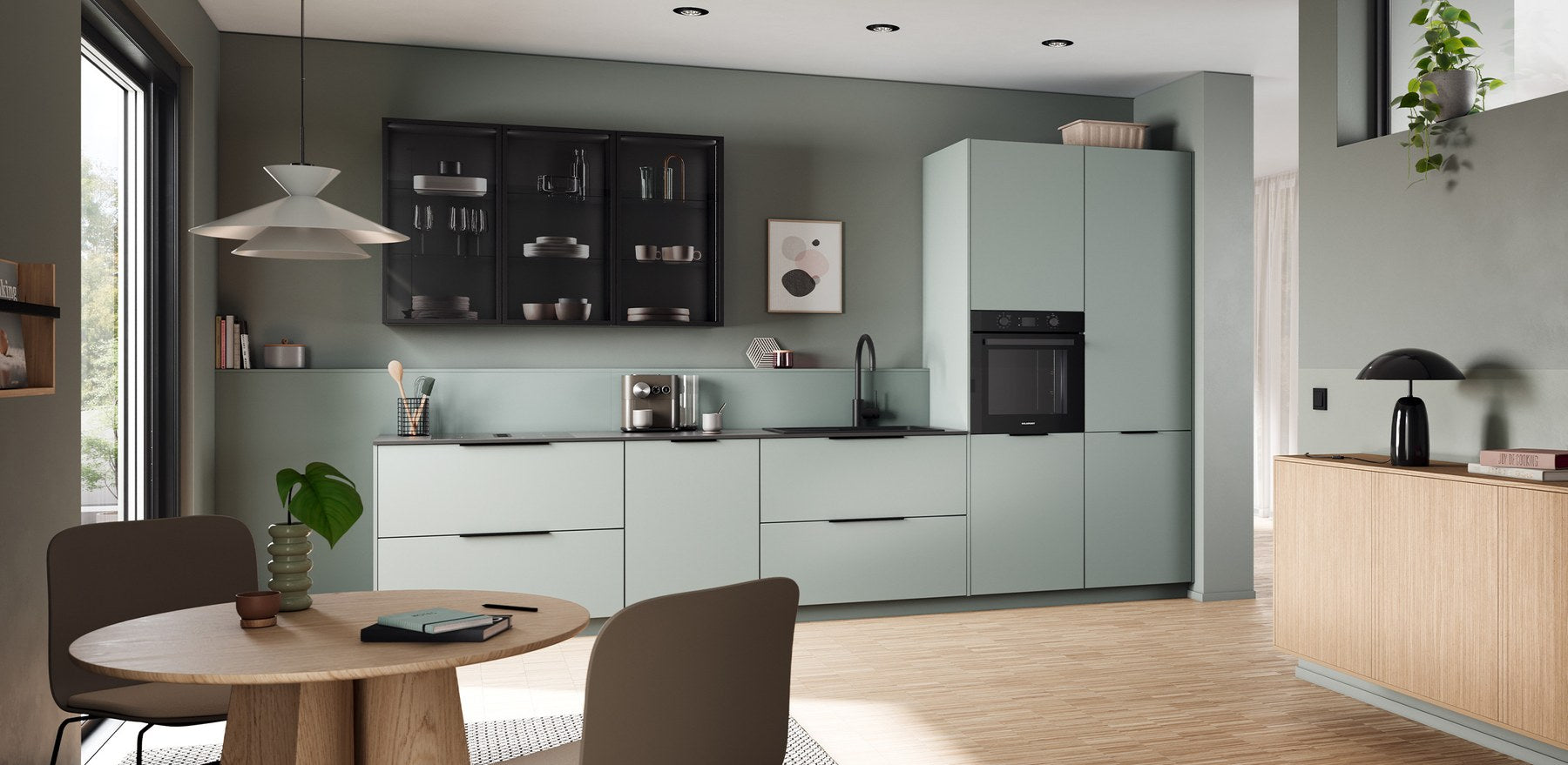 Linear German kitchen inspiration